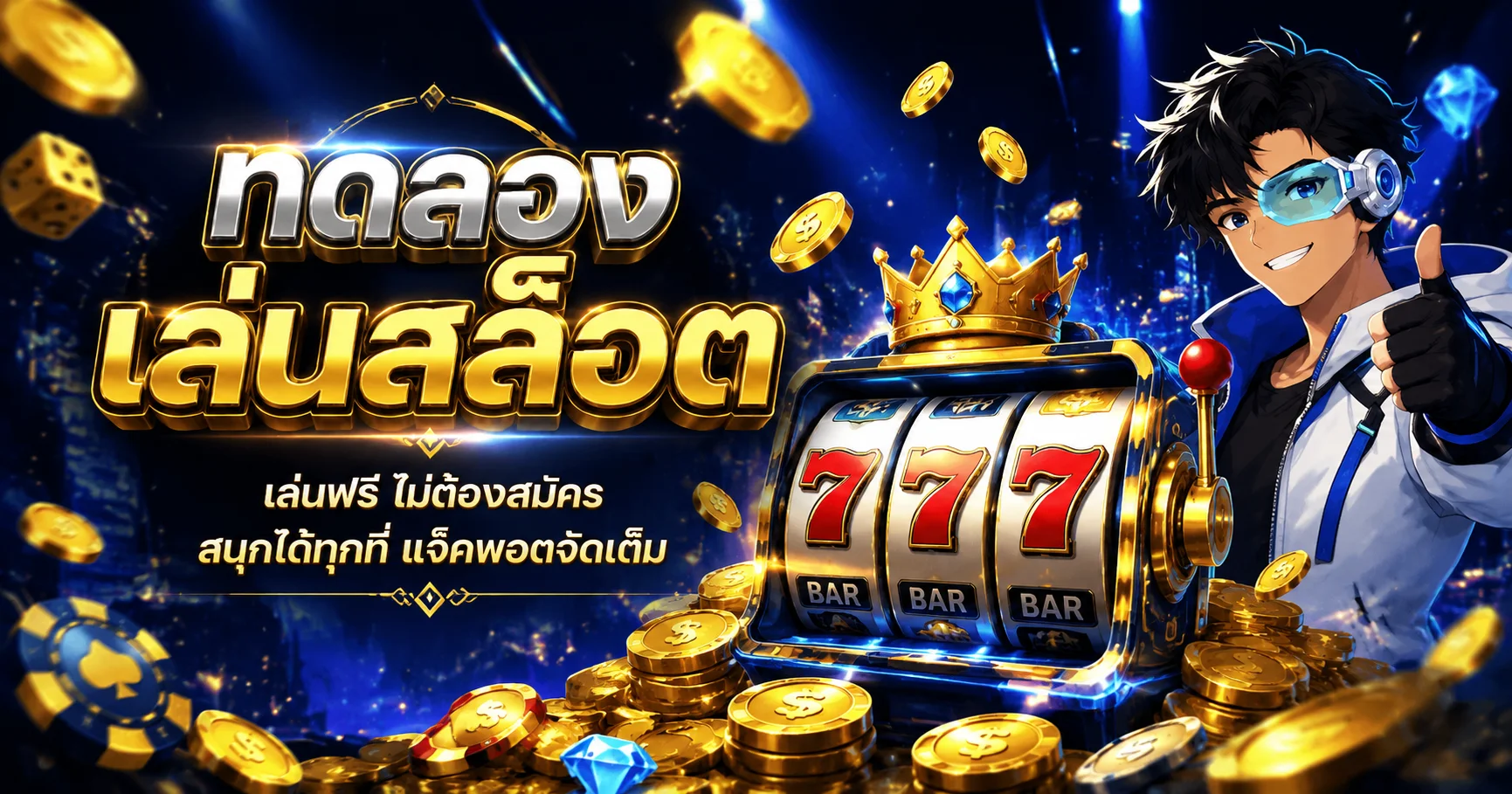 ทดลองเล่นสล็อต ENDLESS888 ฟรีทุกค่ายไม่ต้องสมัคร